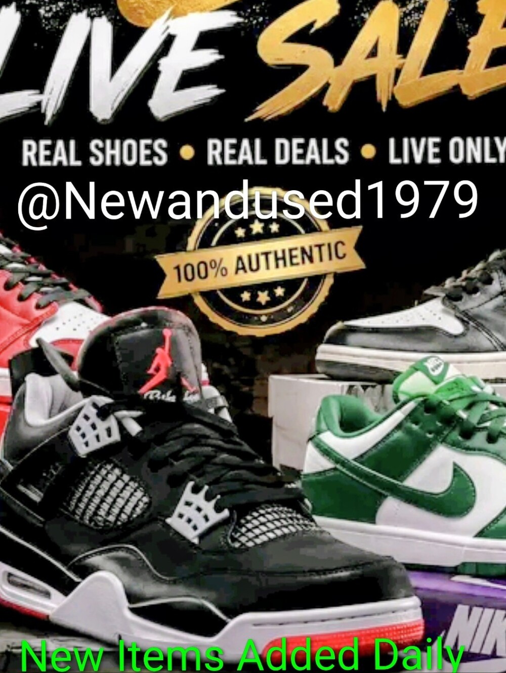 🔥LIVE SHOW LISTING🔥 COME JOIN NEWANDUSED1979🔥LIKE TO BE NOTIFIED🔥